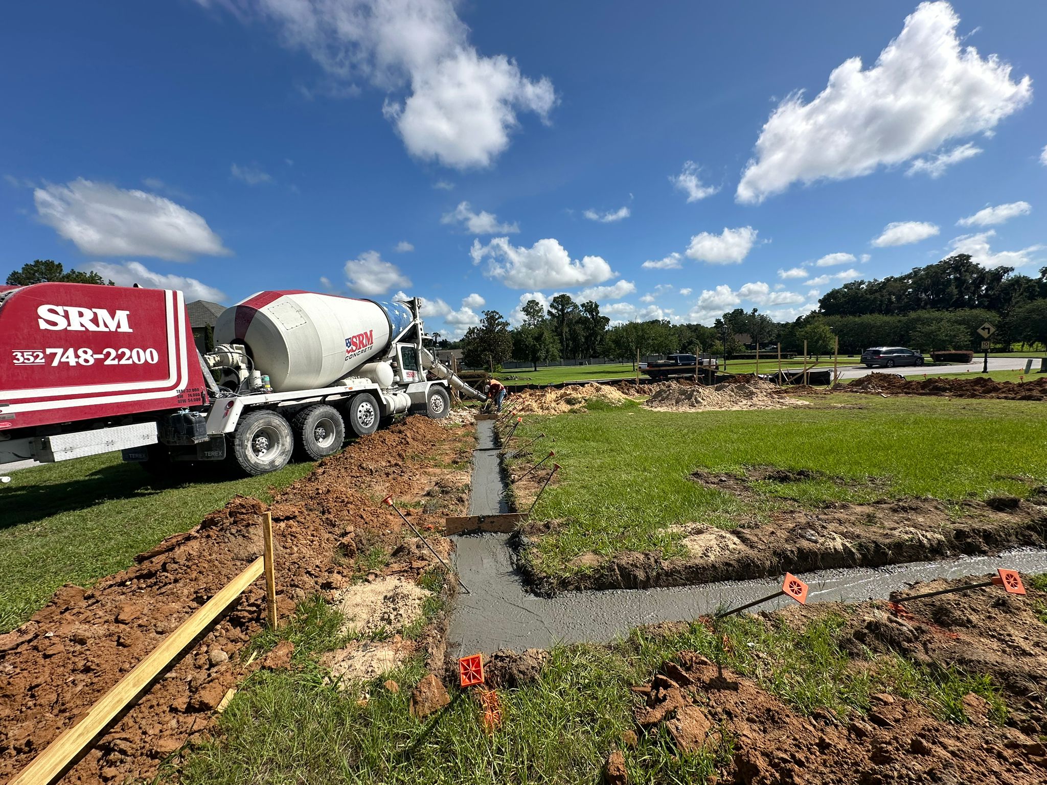 Foundation Pouring